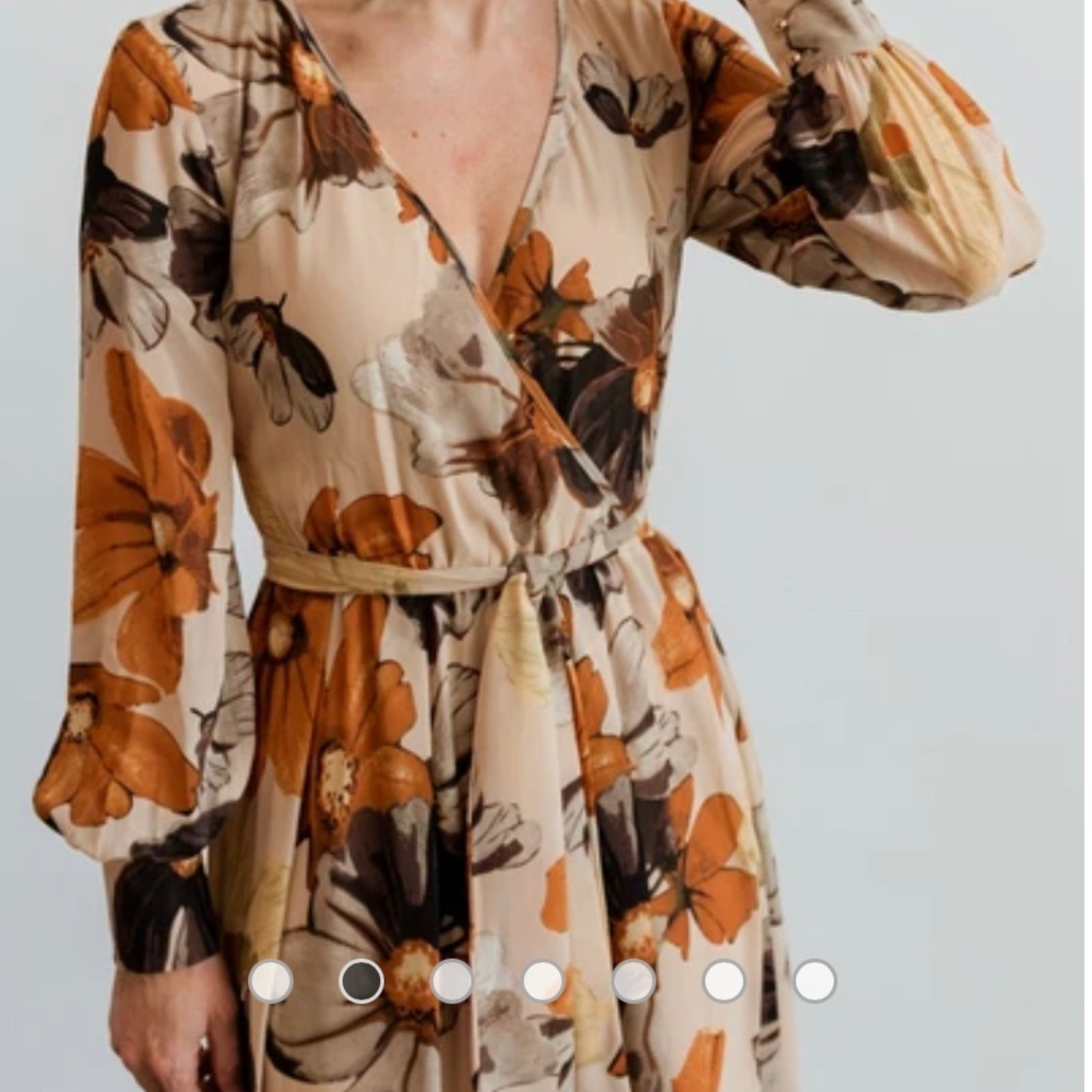 Beautiful Floral Maxi Dress